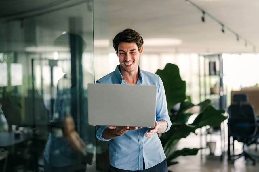 A maritime engineer on his first day on the job, talent via Middle Point